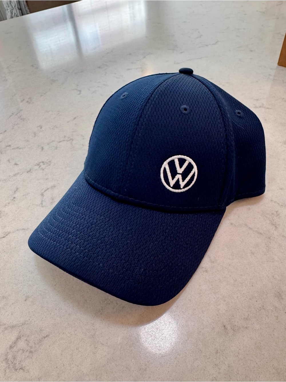 Volkswagen VW Driver Gear Hat Cap Strap Back Adjustable Navy Blue Mechanic Wear